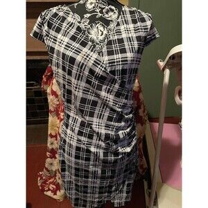 AA Studio Size 10 Women’s Pullover Dress Plaid 36” Bust